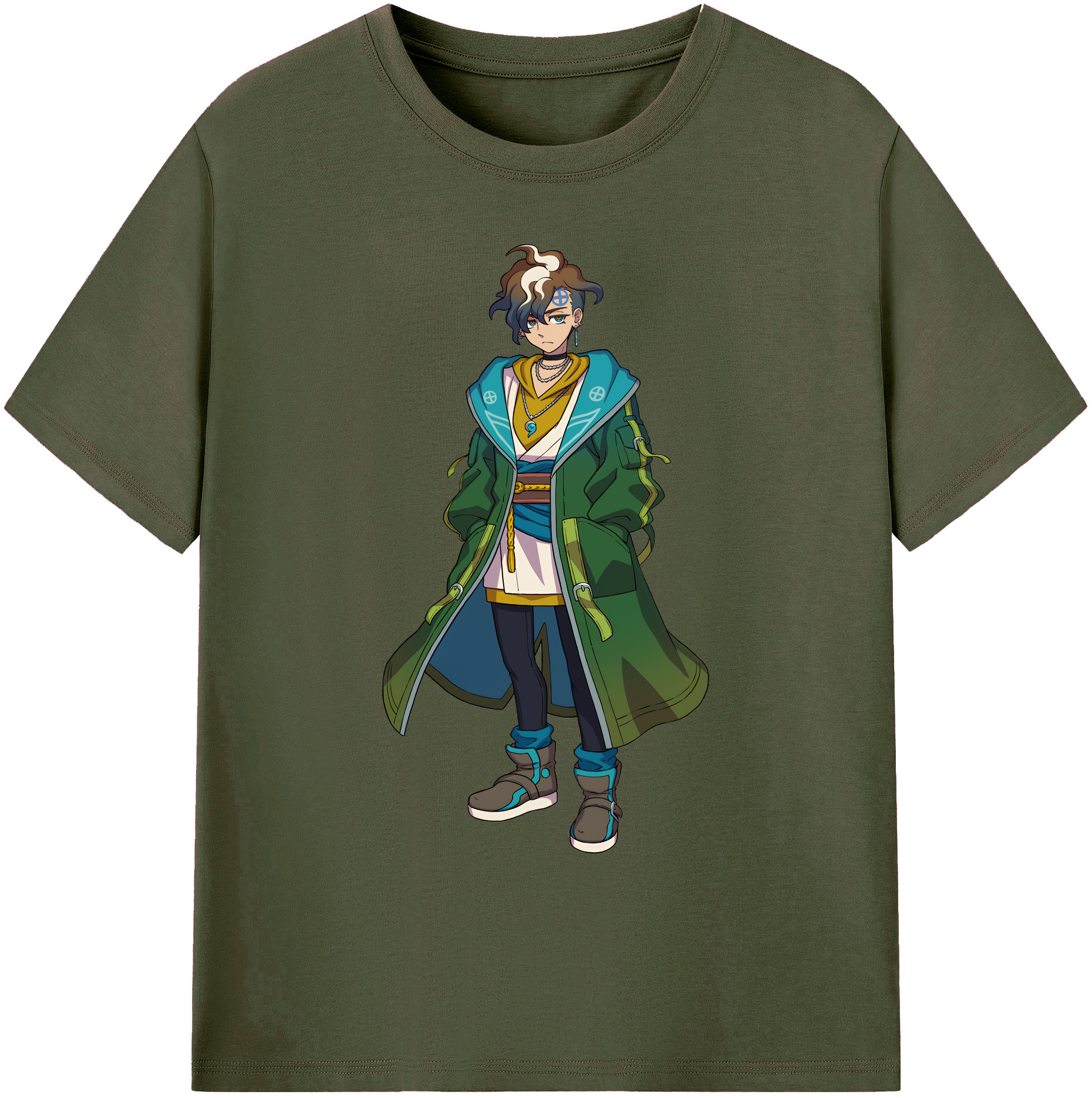 （画像用） 妖怪ウォッチ Yo-kai Watch 綿100％ メンズ半袖Tシャツ｜肌触りやわらか＆通気性